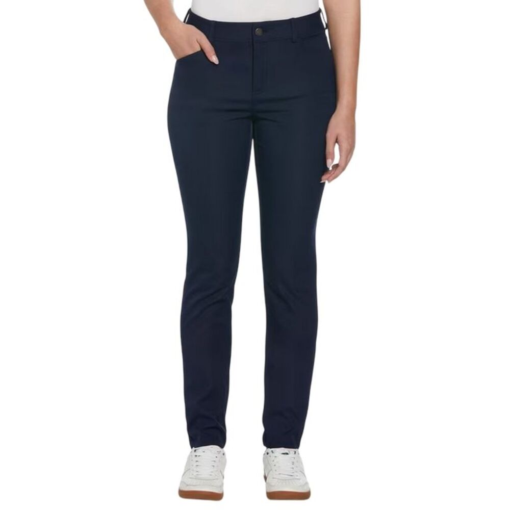 Original Penguin Womens/Ladies Veronica Slim Golf Trousers / Black Iris